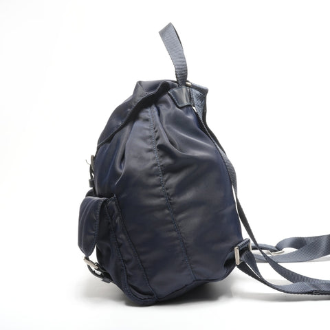 PRADA Nylon Backpack  Daypack Navy WS25288