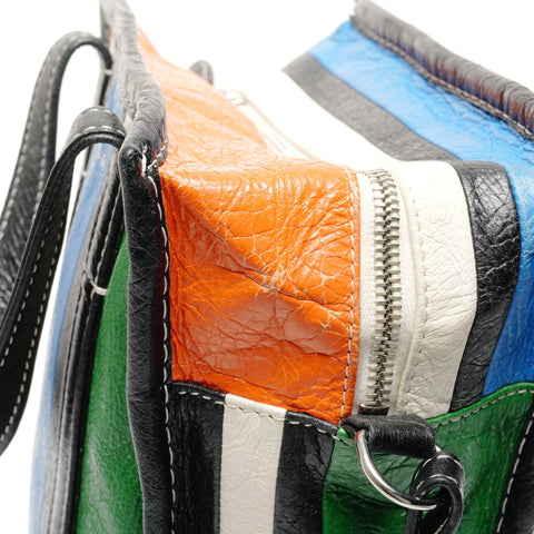 BALENCIAGA Bazaar Shopper 2way XXS Handbag multicolor WS25289