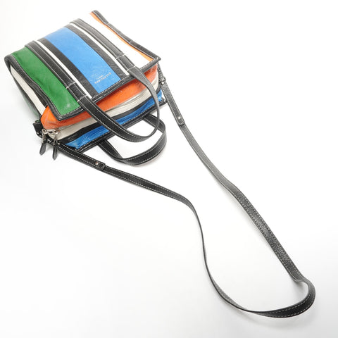 BALENCIAGA Bazaar Shopper 2way XXS Handbag multicolor WS25289