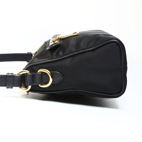 PRADA nylon one belt Shoulder Bag black WS25292
