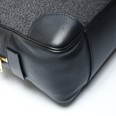 CELINE Wollhandtasche grau WS25296