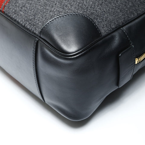 CELINE Wollhandtasche grau WS25296