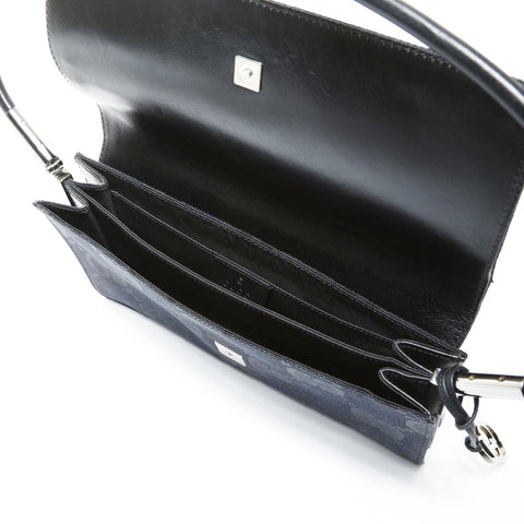 GUCCI GG Canvas One Shoulder Bag Shoulder Bag black WS25298