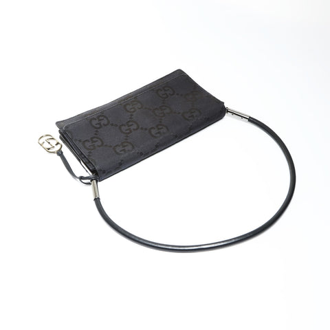 GUCCI GG Canvas One Shoulder Bag Shoulder Bag black WS25298