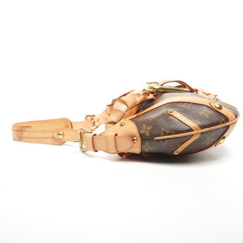 LOUIS VUITTON 2004 Monogram Leonor Shoulder Bag Brown WS25300