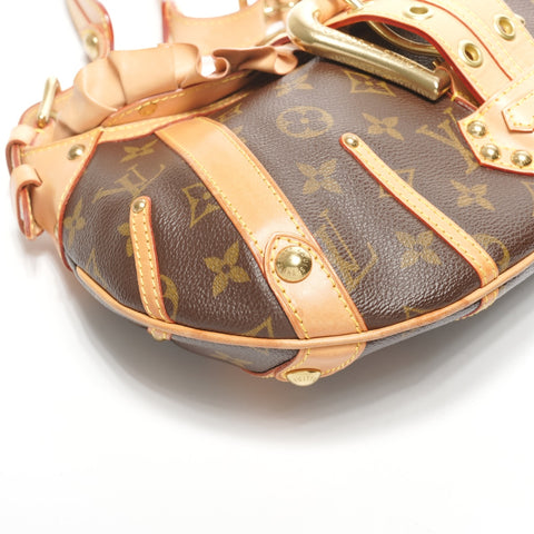 LOUIS VUITTON 2004 Monogram Leonor Shoulder Bag Brown WS25300