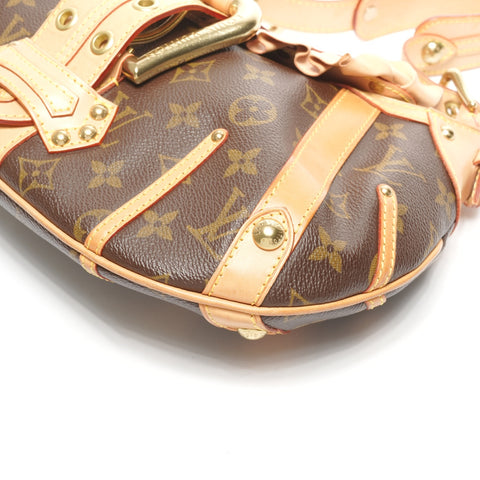 LOUIS VUITTON 2004 Monogram Leonor Shoulder Bag Brown WS25300