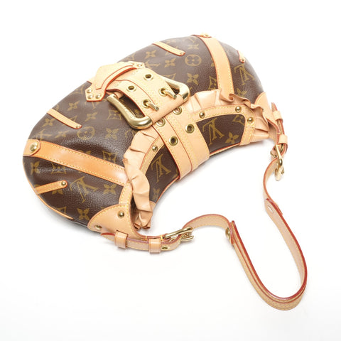 LOUIS VUITTON 2004 Monogram Leonor Shoulder Bag Brown WS25300