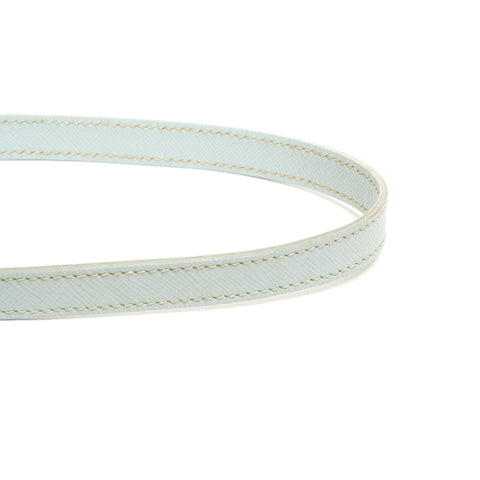 PRADA Saffiano Leather 2way Handbag blue WS25301