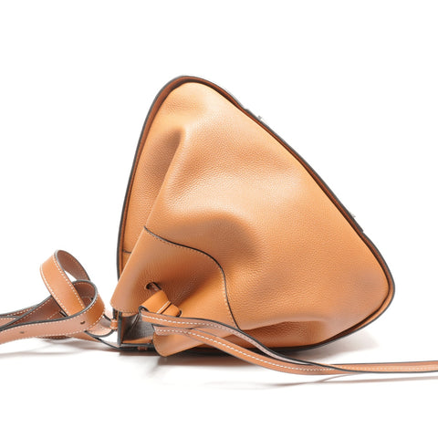 LOEWE Leather Hammock 2way Small Handbag Brown WS25303