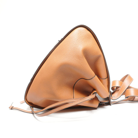 LOEWE Leather Hammock 2way Small Handbag Brown WS25303