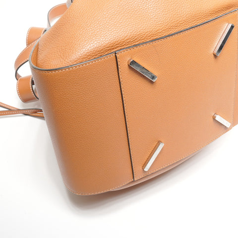 LOEWE Leather Hammock 2way Small Handbag Brown WS25303