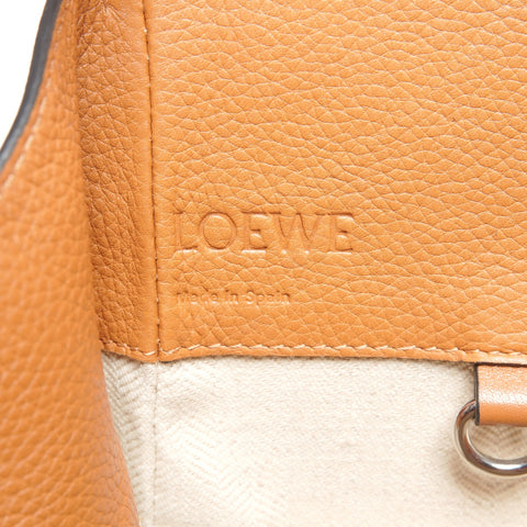 LOEWE Leather Hammock 2way Small Handbag Brown WS25303