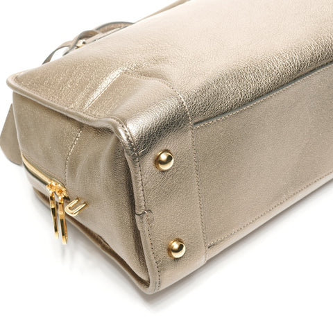 LOEWE Amazona anagram Handbag gold WS25304