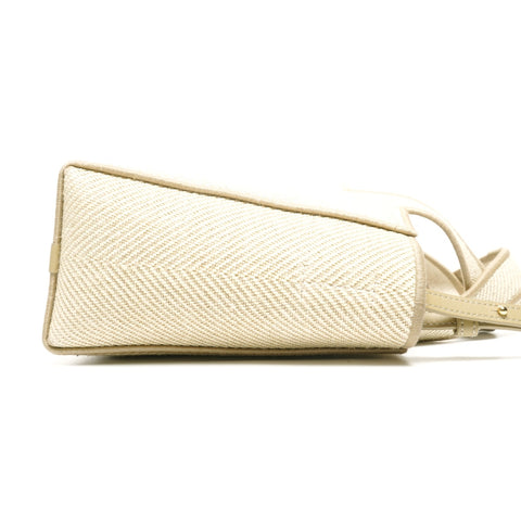 LOEWE Font Tote 2way Small Handbag beige WS25306