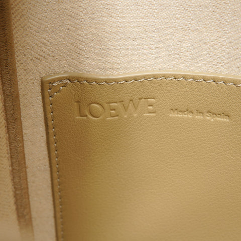 LOEWE Font Tote 2way Small Handbag beige WS25306