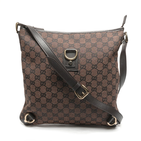 GUCCI GG canvas Abbey Shoulder Bag Brown WS25308