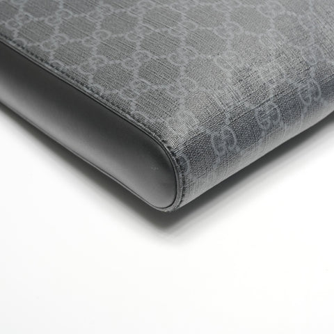 GUCCI Sherry Line PVC GG Supreme Shoulder Bag black WS25309