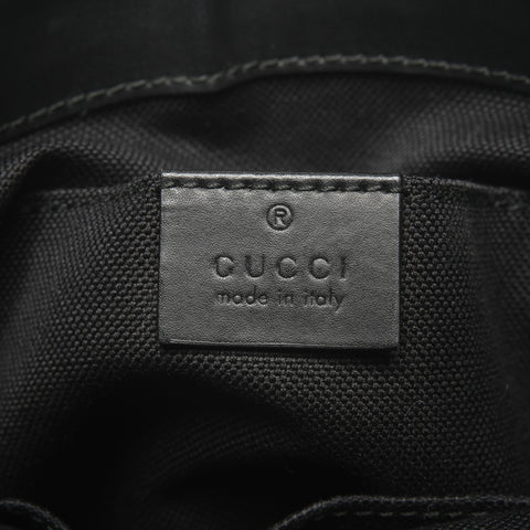 GUCCI Sherry Line PVC GG Supreme Shoulder Bag black WS25309