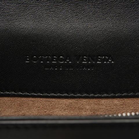 BOTTEGAVENETA Clutch Knot Flap Shoulder Bag gold WS25316