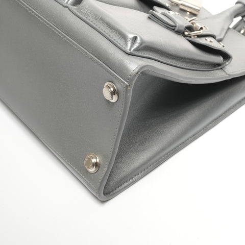 LOUIS VUITTON 2016 City Steamer PM Handbag Silver WS25318