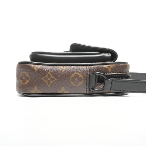 LOUIS VUITTON Monogram Macassar Christopher Wearable Wallet Shoulder Bag Brown WS25320