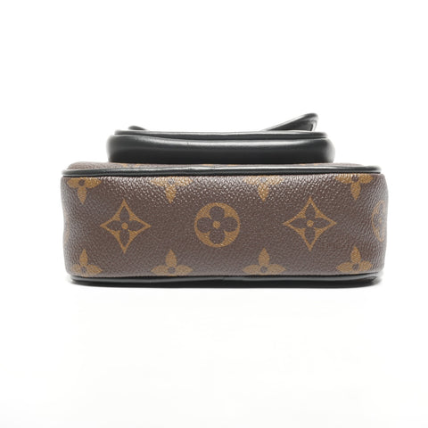 LOUIS VUITTON Monogram Macassar Christopher Wearable Wallet Shoulder Bag Brown WS25320