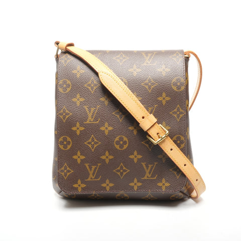 LOUIS VUITTON 1998 Monogram Musette Salsa Shoulder Bag Brown WS25322