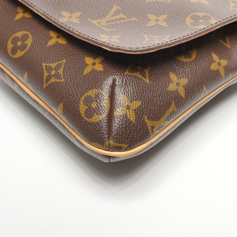 LOUIS VUITTON 1998 Monogram Musette Salsa Umhängetasche Braun WS25322