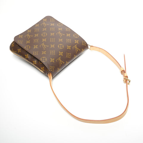 LOUIS VUITTON 1998 Monogram Musette Salsa Shoulder Bag Brown WS25322