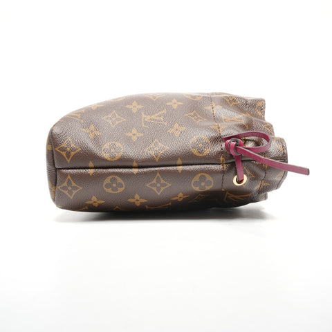 LOUIS VUITTON 2020 Monogram Posh Noe Pouch Brown WS25323