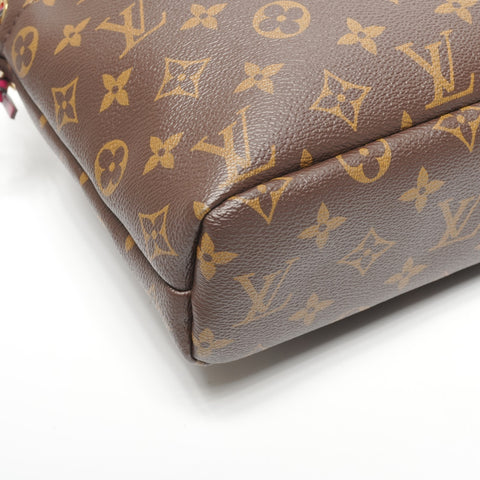 LOUIS VUITTON 2020 Monogram Posh Noe Pouch Brown WS25323
