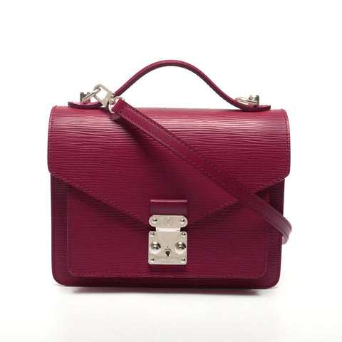LOUIS VUITTON 2013 Epi Monceau BB Handbag Red WS25329