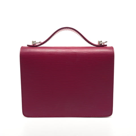 LOUIS VUITTON 2013 Epi Monceau BB Handbag Red WS25329