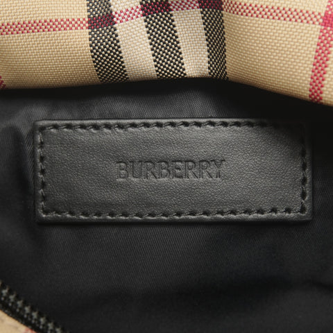 BURBERRY Paddy Nova Check Canvas Shoulder Bag beige WS25331