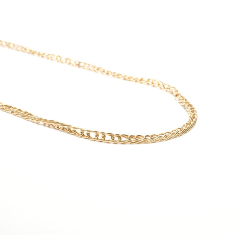 CARTIER Sapphire Chain Leather Shoulder Bag black WS25334