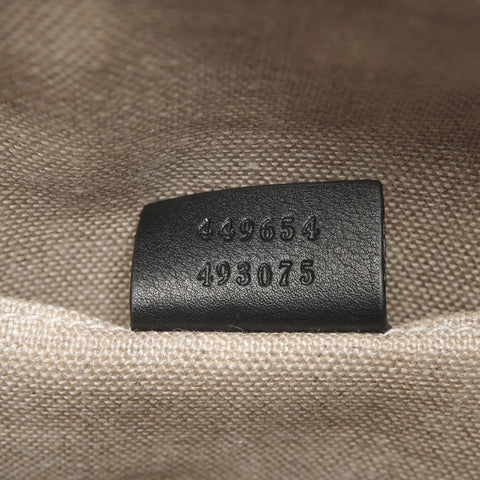 GUCCI Micro GG Shima 2way 449654 Handbag black WS25337