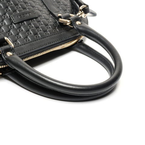 GUCCI Micro GG Shima 2way 449654 Handbag black WS25337