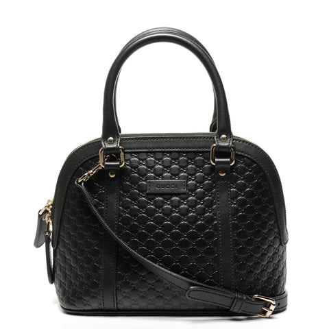 GUCCI Micro GG Shima 2way 449654 Handbag black WS25337
