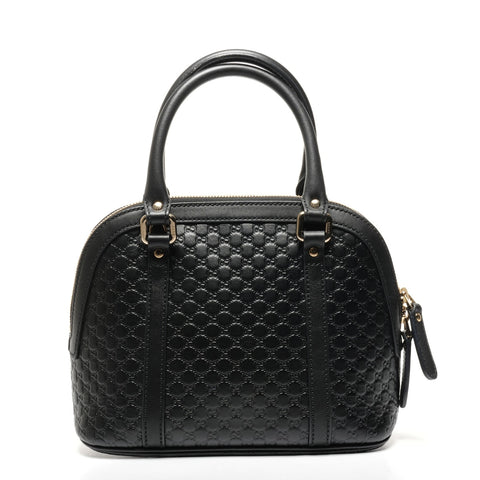 GUCCI Micro GG Shima 2way 449654 Handbag black WS25337