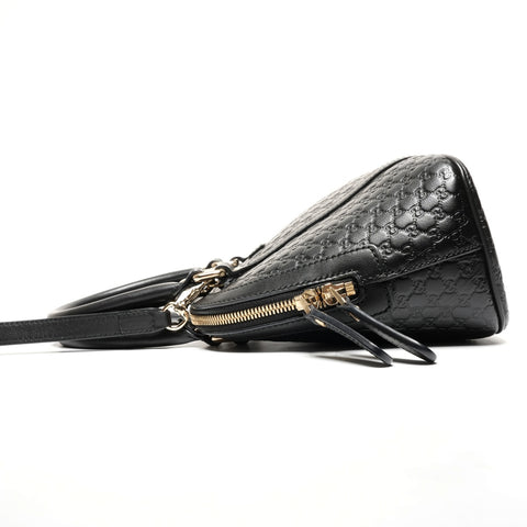 GUCCI Micro GG Shima 2way 449654 Handbag black WS25337