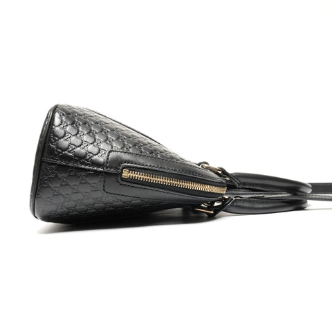 GUCCI Micro GG Shima 2way 449654 Handbag black WS25337