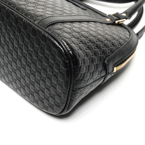 GUCCI Micro GG Shima 2way 449654 Handbag black WS25337