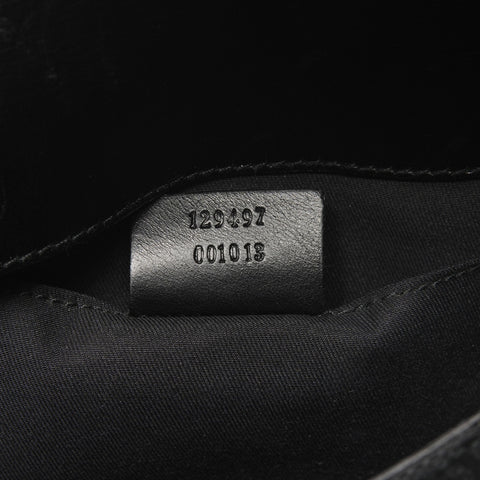 GUCCI Horsebit GG Canvas Pink Mini One Belt Shoulder Bag Black pink WS25339