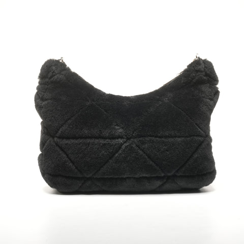 PRADA Boa Mouton Shoulder Bag black WS25348
