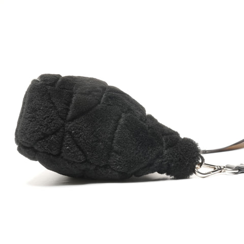 PRADA Boa Mouton Shoulder Bag black WS25348