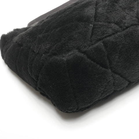 PRADA Boa Mouton Shoulder Bag black WS25348