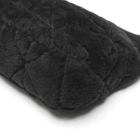 PRADA Boa Mouton Shoulder Bag black WS25348