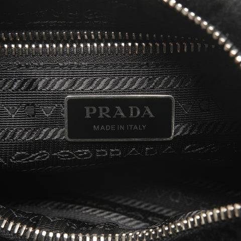 PRADA Boa Mouton Shoulder Bag black WS25348