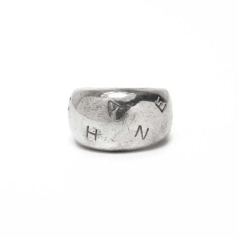 CHANEL Logo #13 Silver925 Ring Silver WS25351